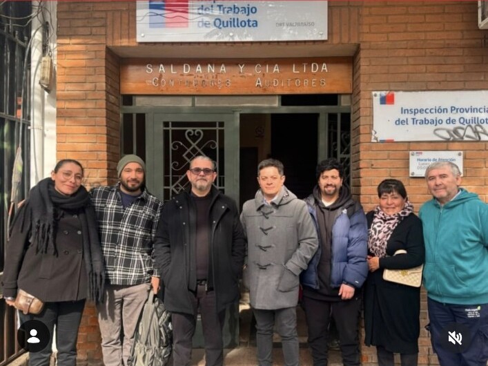Integrantes de FENAGAS durante su constitución en Quillota
